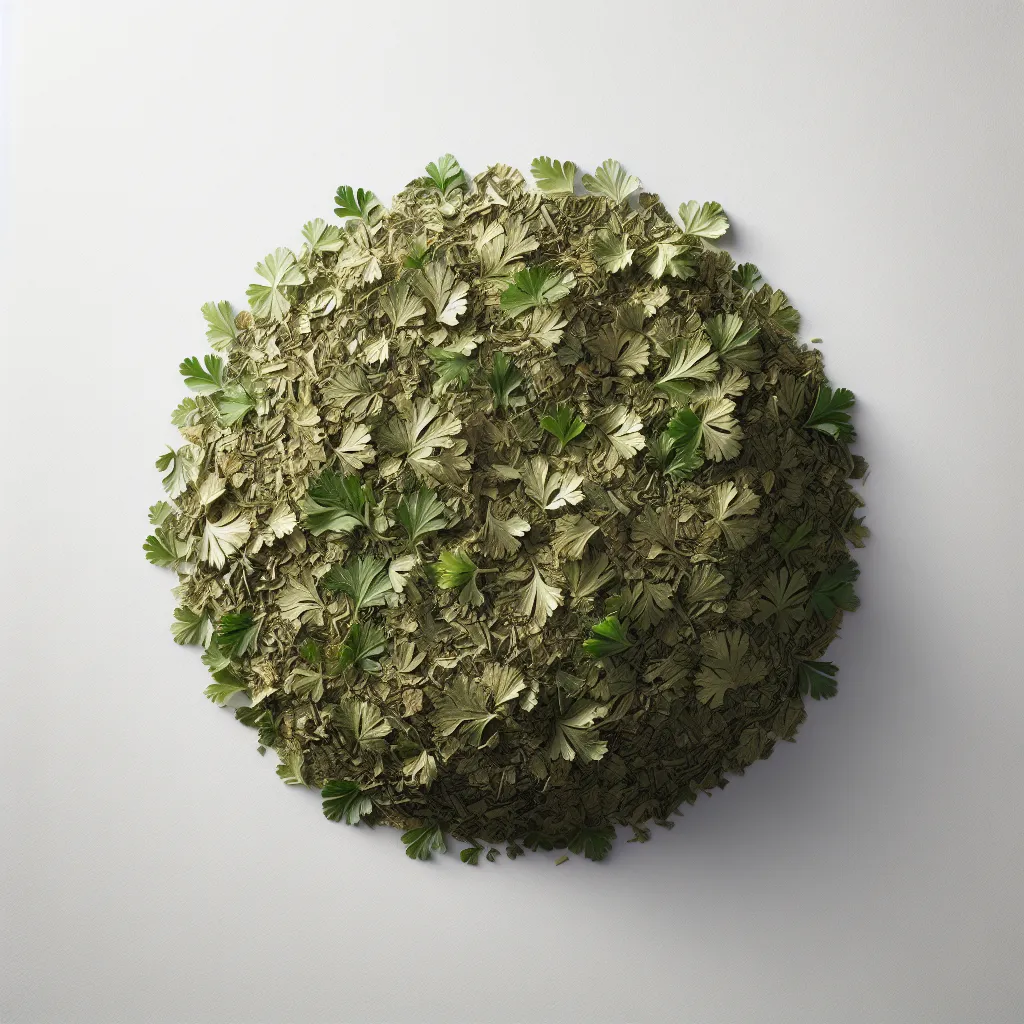 ورق بقدونس مجفف